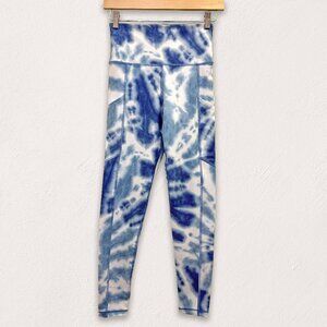 [SOLD] American Eagle AE The Everything Pocket Legging Blue White Tie Dye Size S